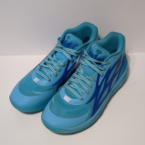 Puma MB.02 Roty 377586-01 Men\'s Blue Atoll Basketball Sneaker Shoes  size 9 main image 11